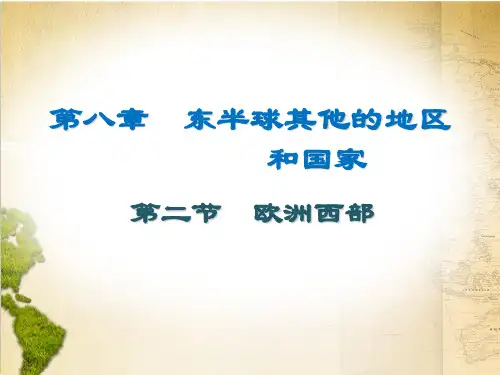 人教版七级下册地理优秀PPT 东半球其他的地区和国家 欧洲西部
