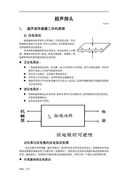 超声探头简介