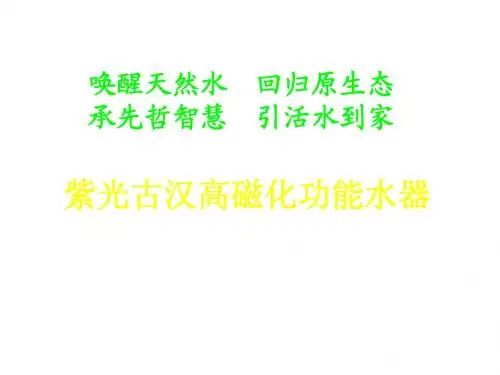磁化水
