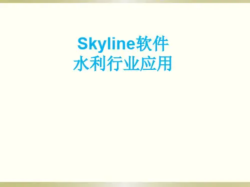 skyline三维地理信息在水利行业的应用