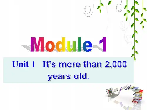 外研版英语九年级上册M1 U1课件