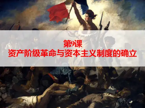 《资产阶级革命与资本主义制度的确立》PPT优秀课件