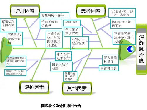 胃管滑脱鱼骨图模版