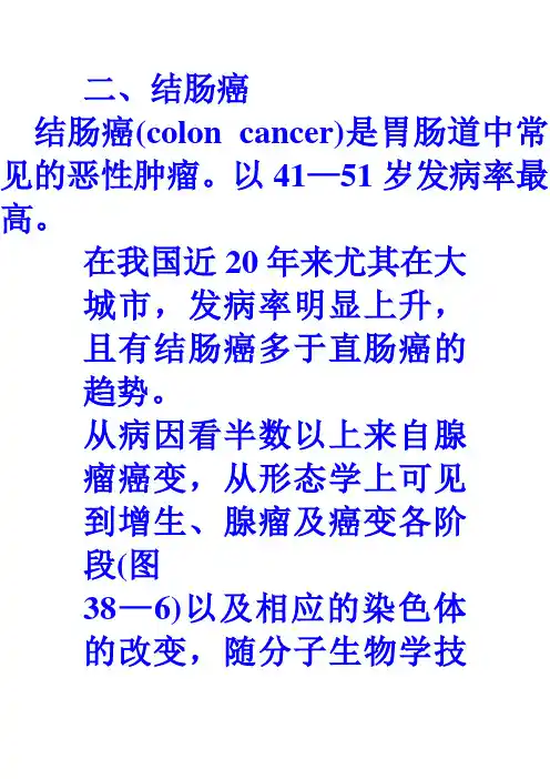 结肠癌