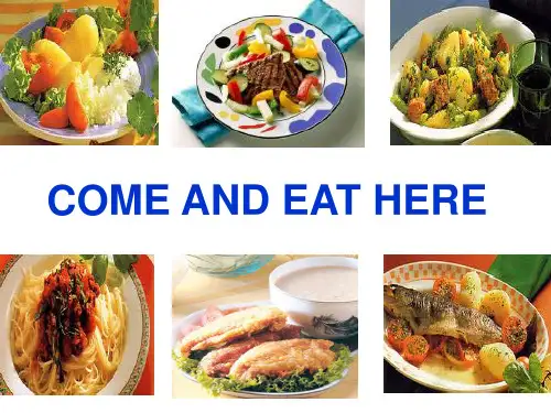 Unit-2-Healthy-eating--come-and-eat-here课件