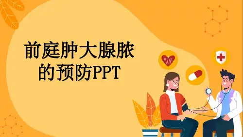 前庭肿大腺脓的预防PPT