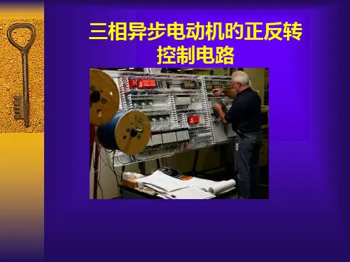 三相异步电动机的正反转控制线路