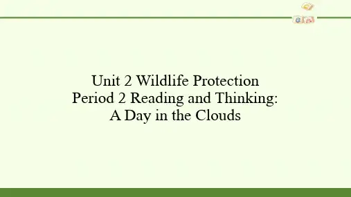 人教版高一英语必修2二 Unit 2 Reading and Thinking 课件