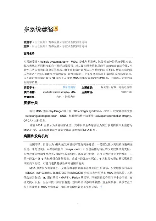多系统