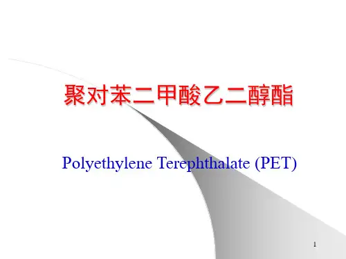 聚对苯二甲酸乙二醇酯概述(PPT33张)