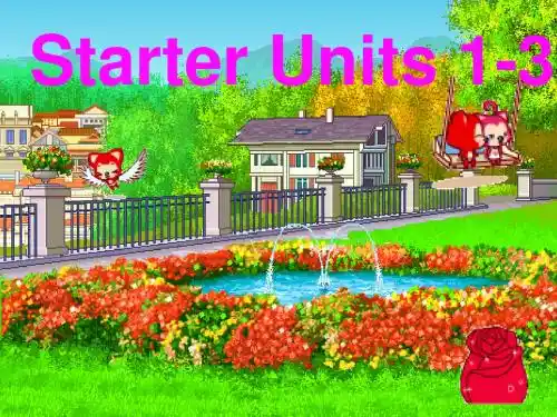 新目标英语七年级上册Starters1-3复习课件(1)