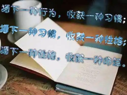 好习惯成就好人生-主题班会课件