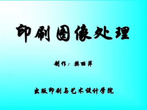 印刷图像处理