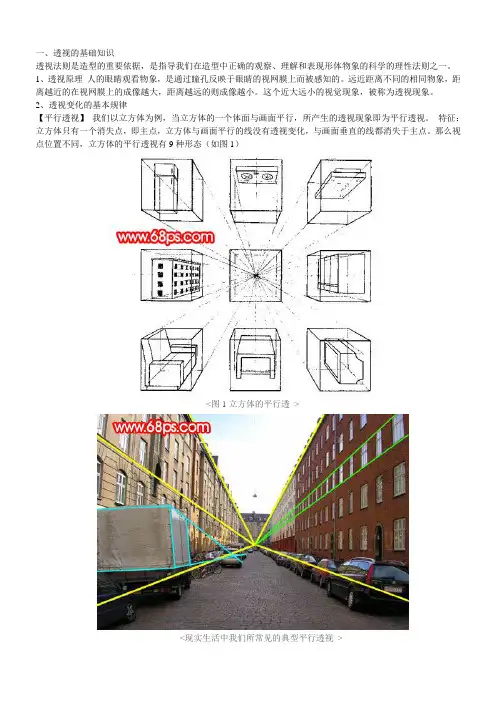 透视的基础知识