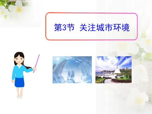 关注城市环境-PPT全文课件