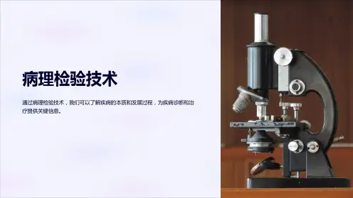 《病理检验技术》课件