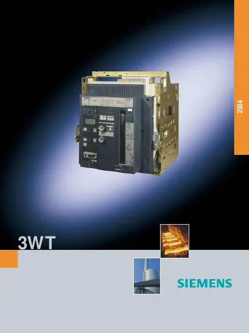 SIEMENS 空气断路器 3WT 说明书