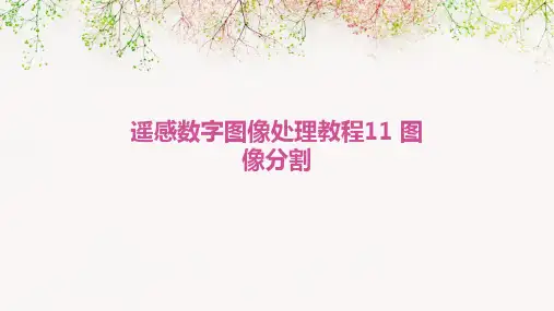 遥感数字图像处理教程11图像分割PPT课件