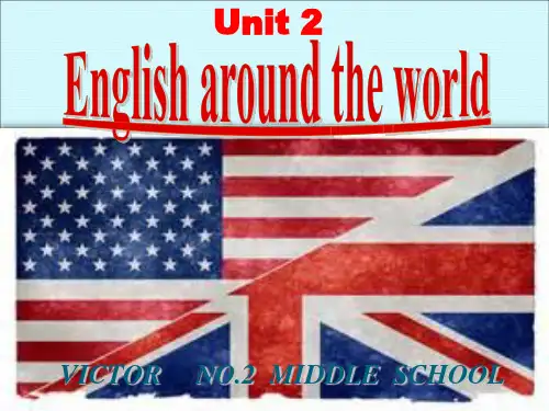 人教版高一英语必修1课件：Unit2 English Around the World(共20张PPT)