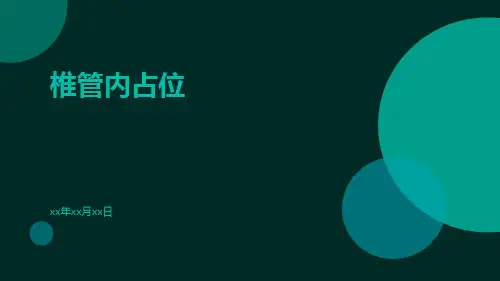 椎管内占位
