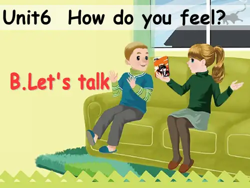 pep六年级英语上册Unit6 B lets talk-精品课件