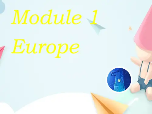 外研版高中英语-BOOK3《 ModuleEurope》课件