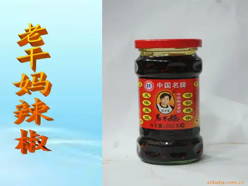 老干妈辣椒PPT