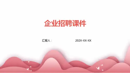 企业招聘课件ppt