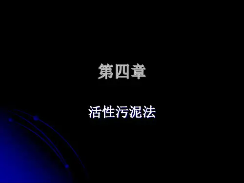 第4章活性污泥4.1-4.3