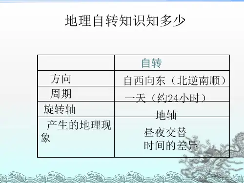 第4课 地球的公转