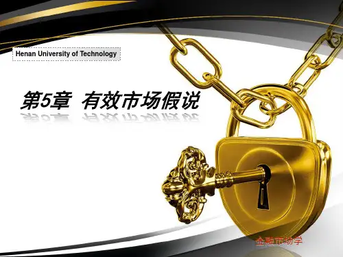 第五章 有效市场假说 (2)