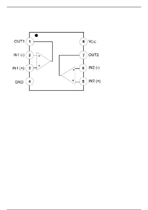 lm358引脚图和功能说明以及工作原理详解