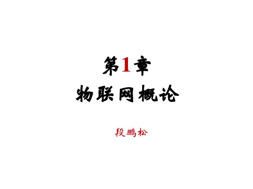 物联网概论ppt