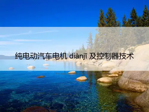 纯电动汽车电机及控制器技术
