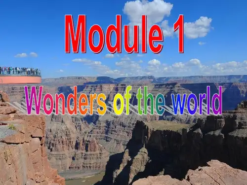 外研版九年级英语上册 Module 1 Unit 3 Language in use课件