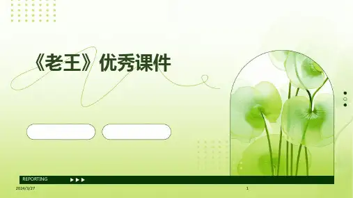 《老王》优秀课件-2024鲜版