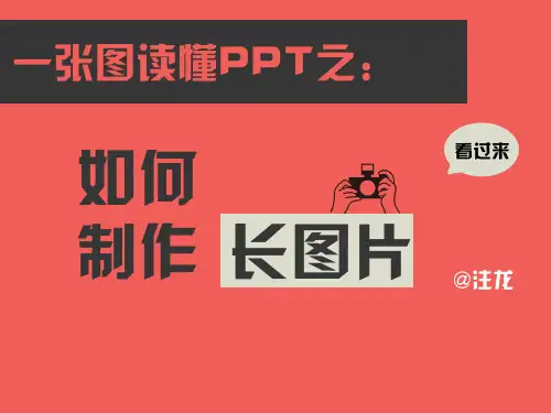 一张图读懂PPT之：怎么制作长图片讲解学习