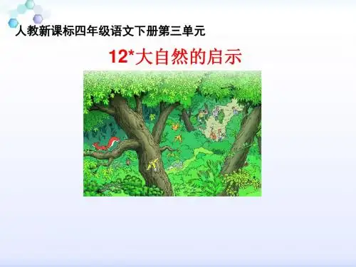 12《大自然的启示》课件