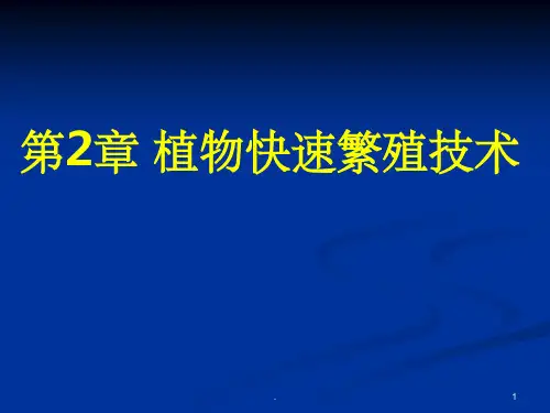 第二章-试管苗快速繁殖ppt课件