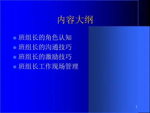江苏电信维护班组班组长管理技能提升培训PPT183页