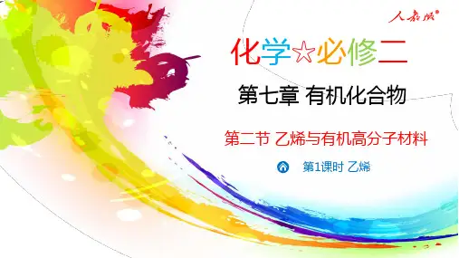 7.2.1乙烯-高一化学课件(人教版2019必修第二册)