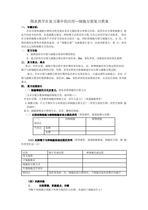 (精选)细胞分裂复习教案.doc