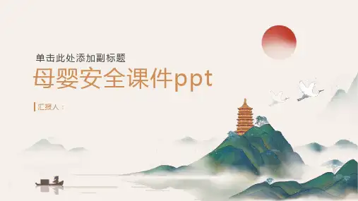 母婴安全课件ppt