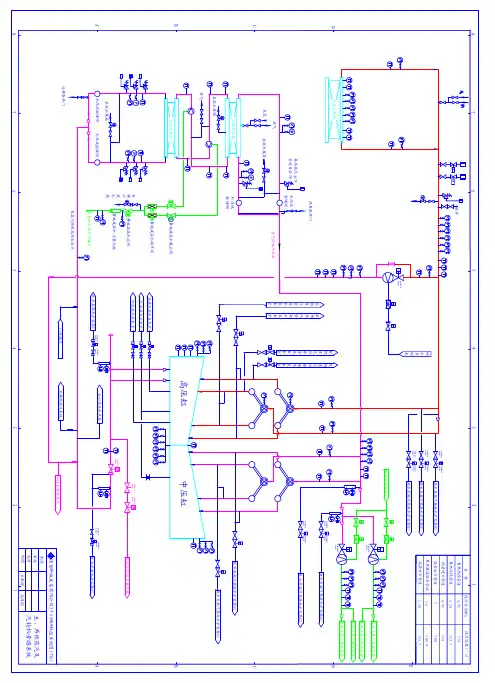 T16主蒸汽、再热蒸汽和汽轮机旁路系统图(最终) Model (1)