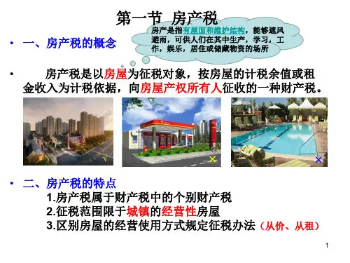 第章房产税、契税、城镇土地使用税、耕地占用税PPT课件