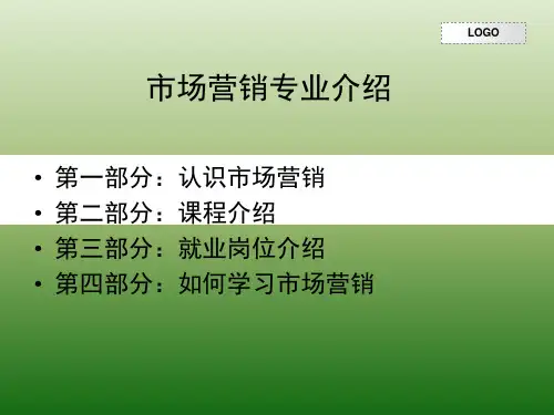 市场营销-专业介绍