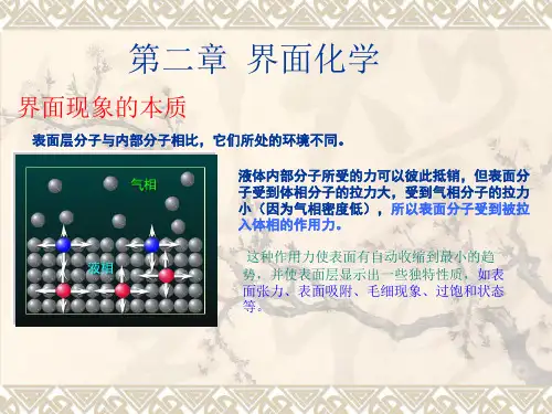 胶体与界面化学课件第二章(2)