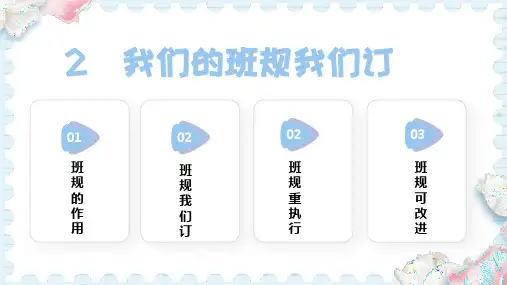 2  我们的班规我们订   (课件)2024-2025学年统编版道德与法治四年级上册