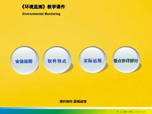 环境监测PPT