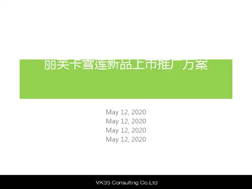 某新品上市推广方案(PPT 67张)